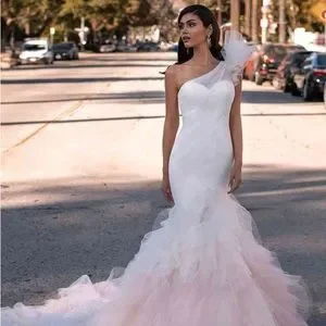 Pronovias Dresses Pronovias X Ashley Graham Tulle Wedding